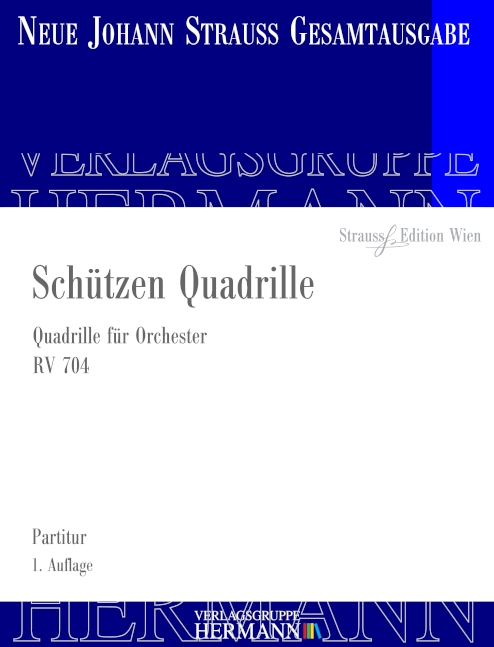 Vorderes Coverbild Schützen Quadrille RV 704