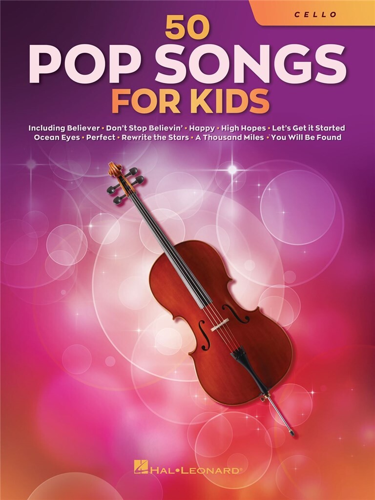 Vorderes Coverbild 50 Pop Songs for Kids for Cello