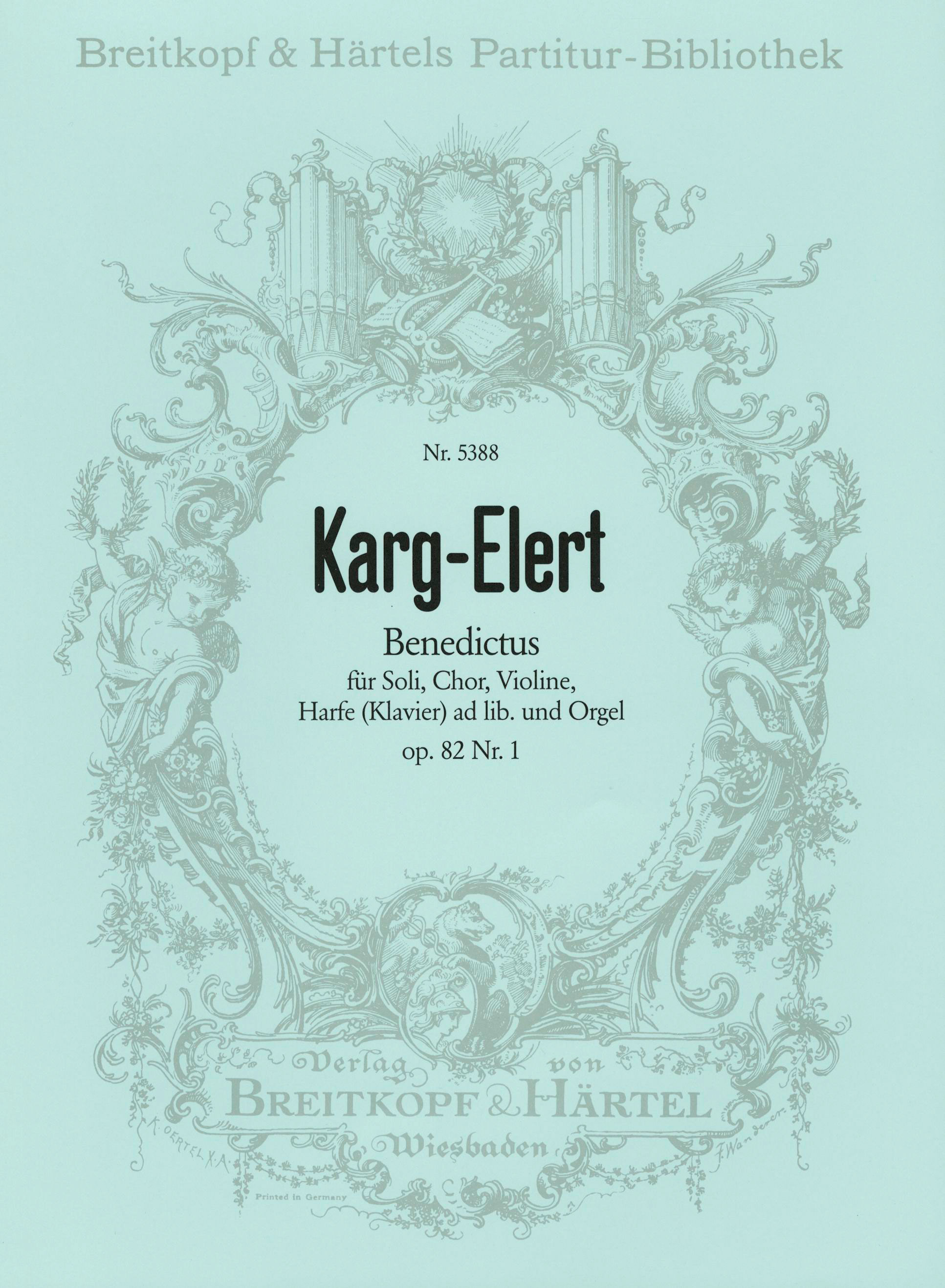 Vorderes Coverbild Benedictus op. 82/1