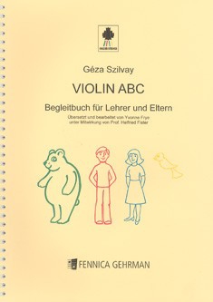 Vorderes Coverbild Colourstrings Violin ABC