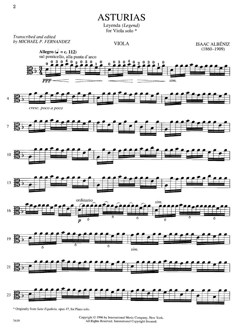 Anderes Coverbild Asturias op. 47