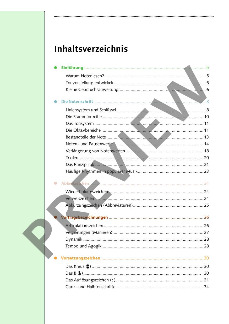 Anderes Coverbild Crashkurs Notenlesen