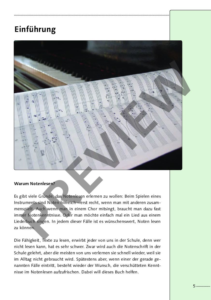 Anderes Coverbild Crashkurs Notenlesen