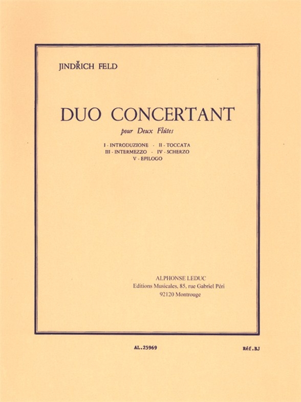 Vorderes Coverbild Duo Concertant
