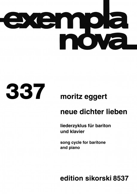Vorderes Coverbild Neue Dichter Lieben