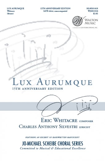 Vorderes Coverbild Lux Aurumque
