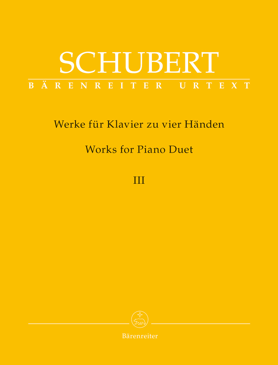 Anderes Coverbild Werke für Klavier zu vier Händen, Band 3