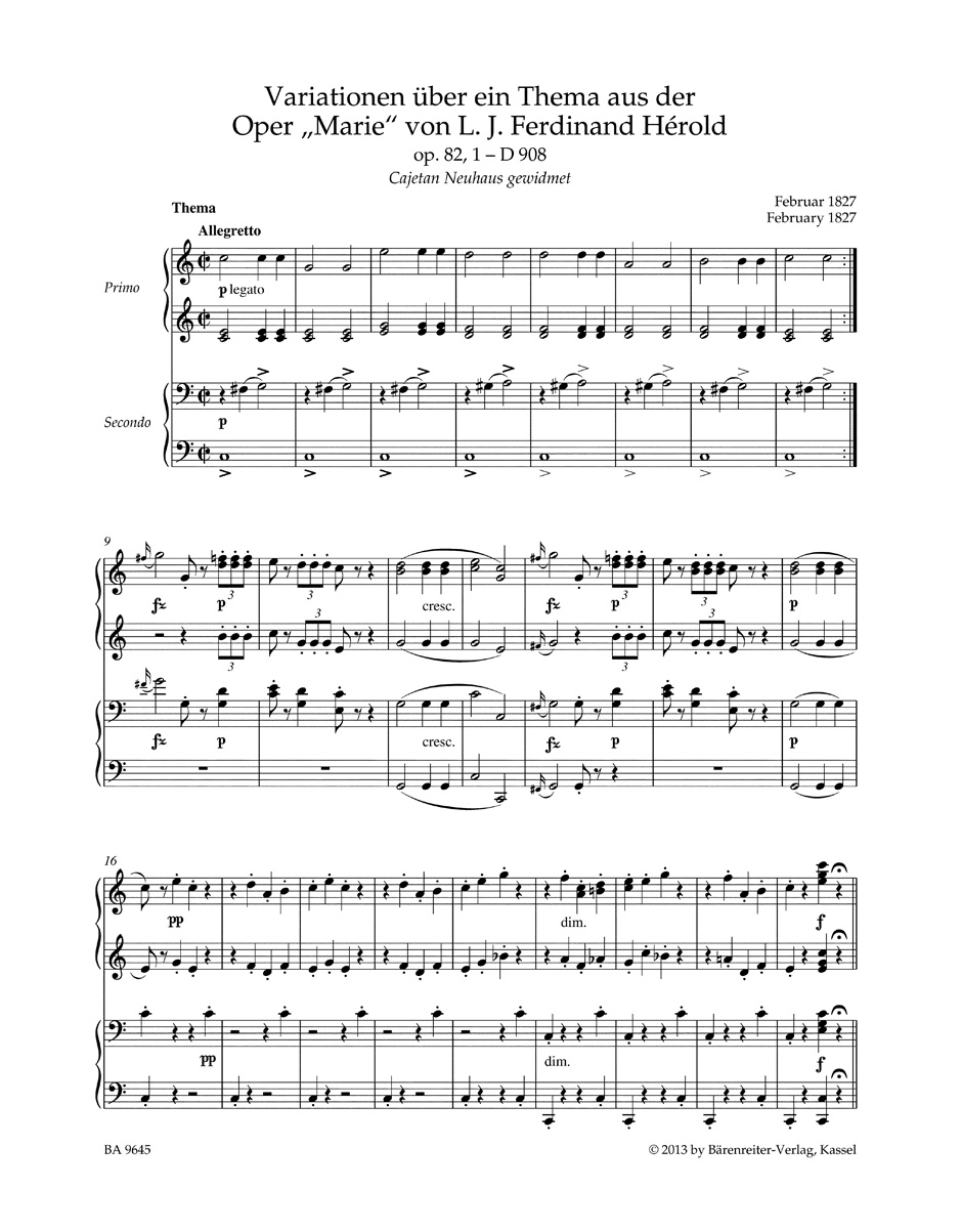 Anderes Coverbild Werke für Klavier zu vier Händen, Band 3