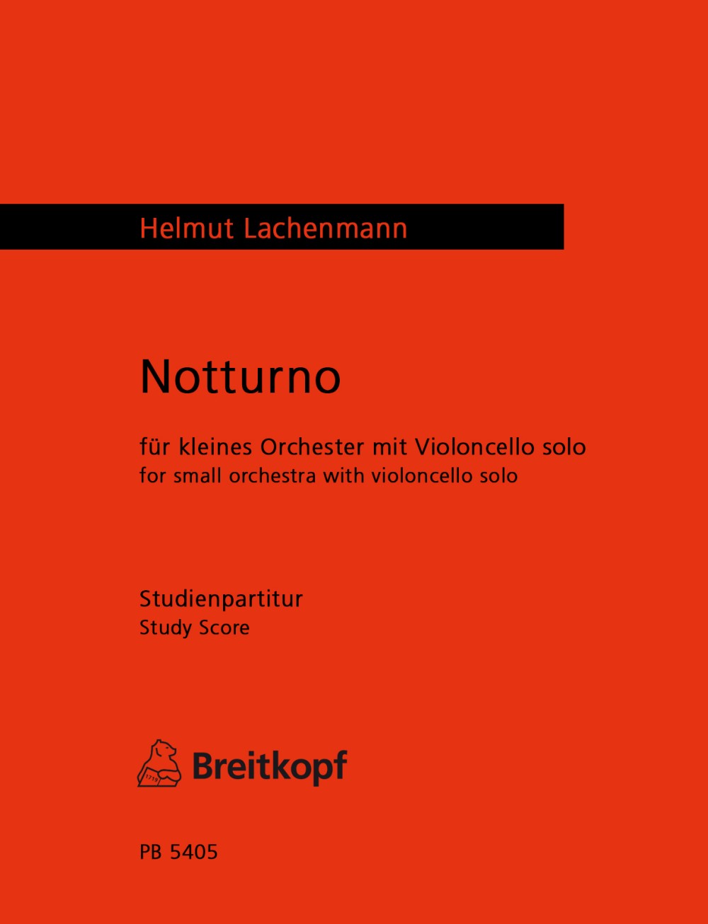 Vorderes Coverbild Notturno