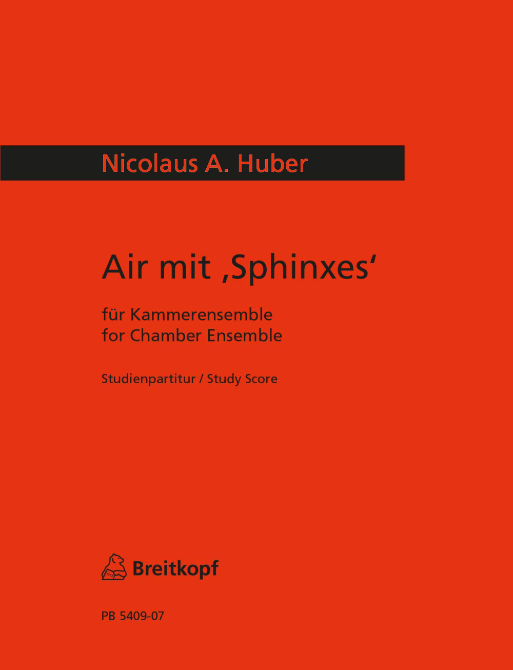 Vorderes Coverbild Air mit Sphinxes