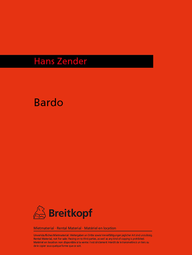 Vorderes Coverbild Bardo