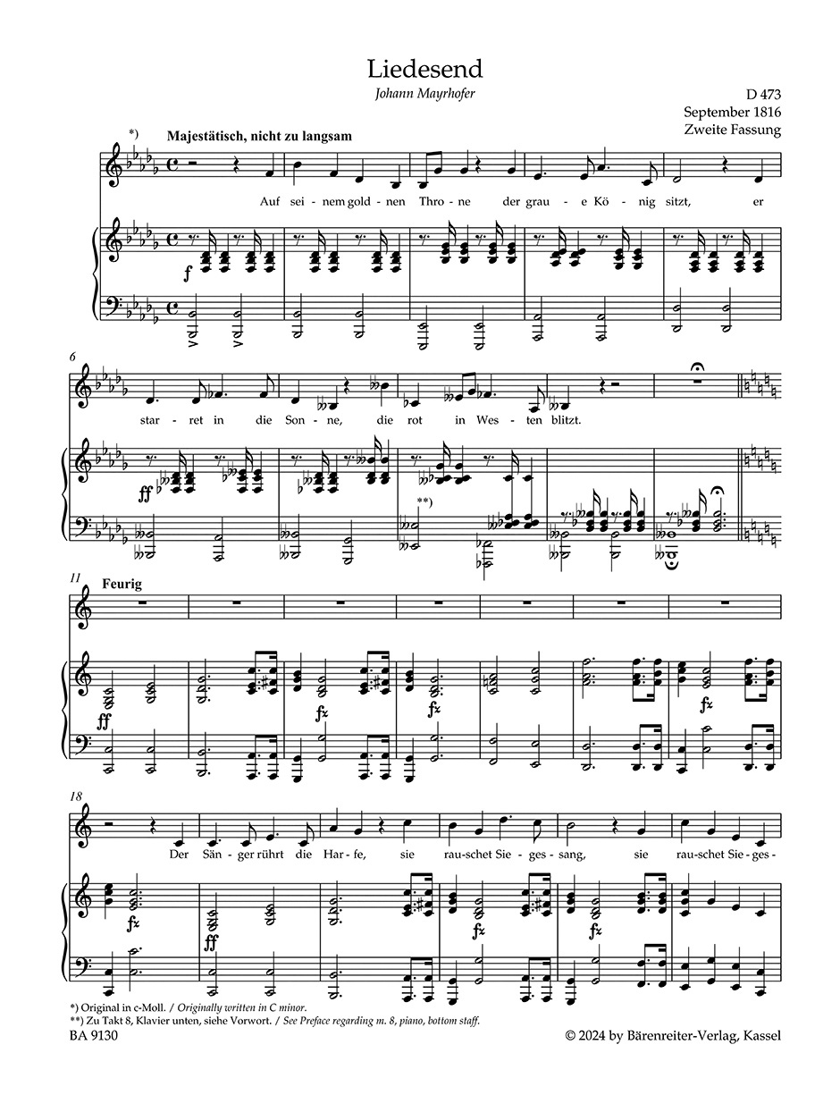 Anderes Coverbild Lieder, Band 10 für mittlere Stimme
