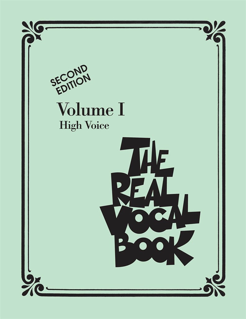 Vorderes Coverbild The Real Vocal Book – Volume I High Voice
