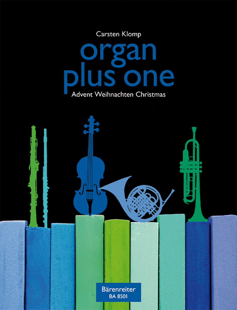 Vorderes Coverbild organ plus one: Advent / Weihnachten, Band 1