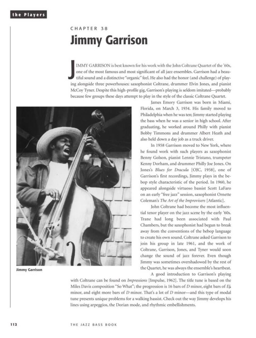 Anderes Coverbild The Jazz Bass Book
