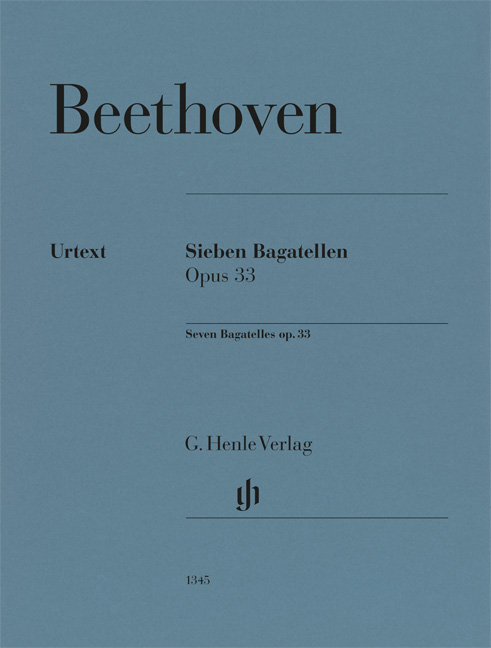 Vorderes Coverbild 7 Bagatellen op. 33