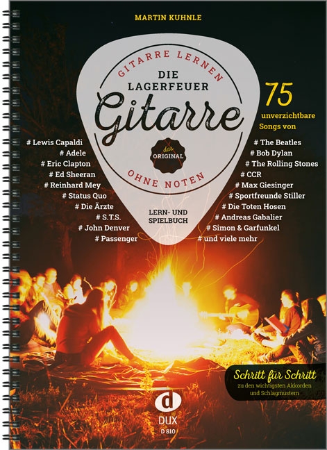 Vorderes Coverbild Die Lagerfeuer-Gitarre