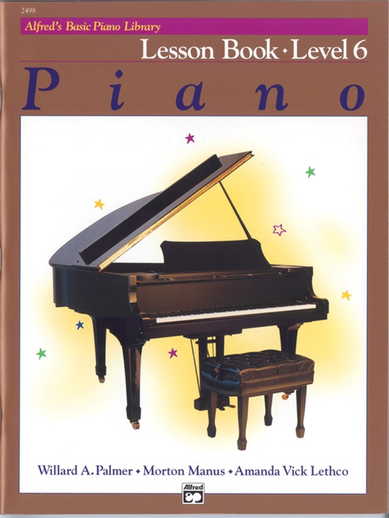 Vorderes Coverbild Alfred's Basic Piano Library: Lesson Book 6
