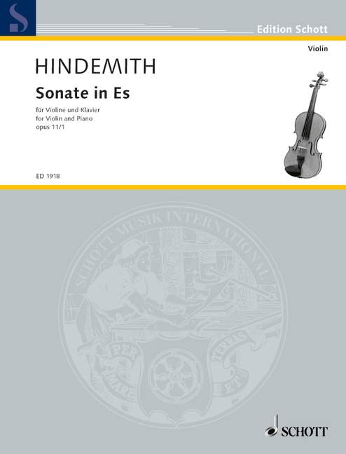 Vorderes Coverbild Sonate in Es op. 11/1