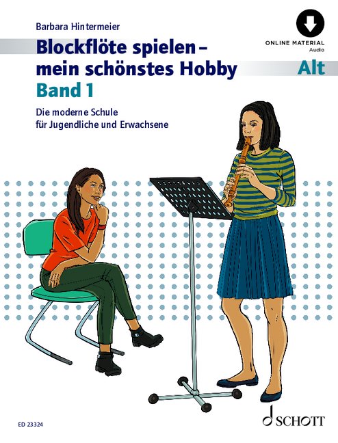 Vorderes Coverbild Blockflöte spielen - mein schönstes Hobby Band 1