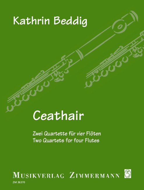 Vorderes Coverbild Ceathair - Zwei Quartette für vier Flöten