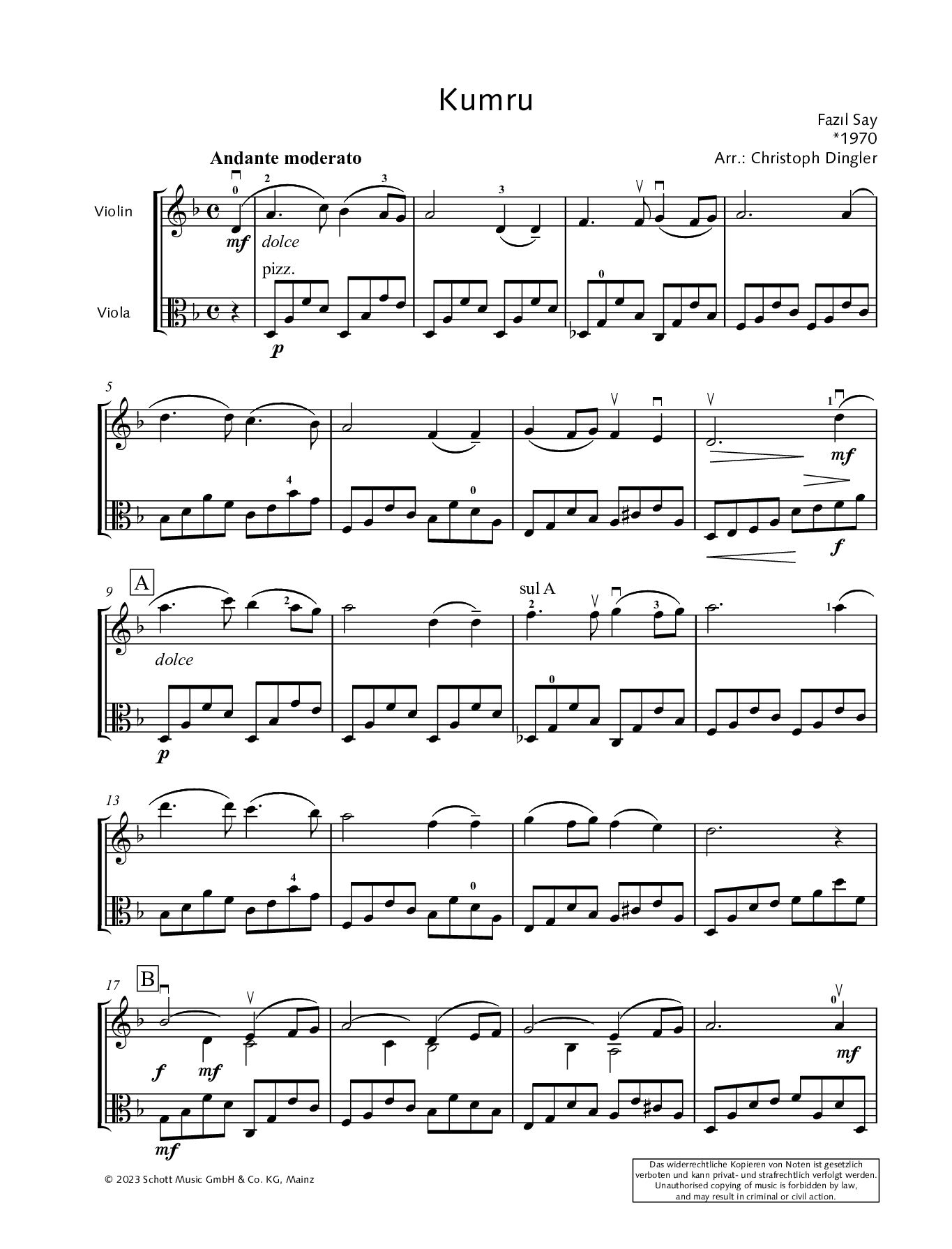 Anderes Coverbild Kumru op. 12/2 (2021)