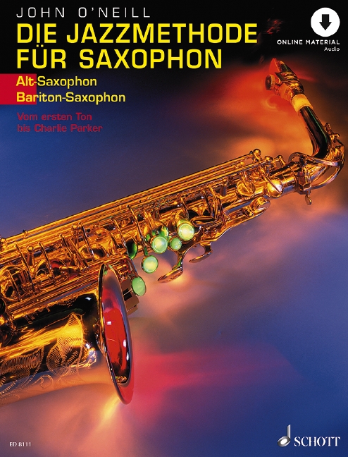 Vorderes Coverbild Die Jazzmethode für Saxophon Band 1