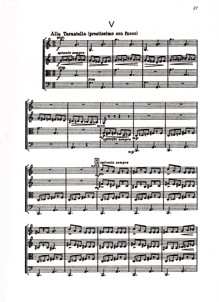 Anderes Coverbild 5 Stücke für Streichquartett