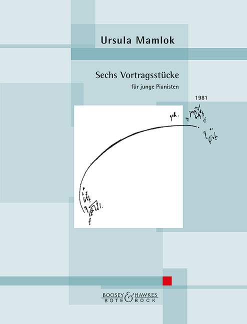 Vorderes Coverbild Sechs Vortragsstücke