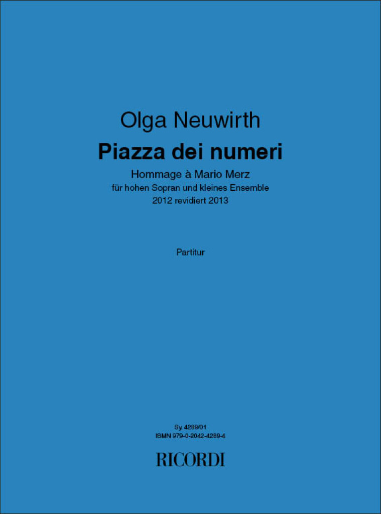 Vorderes Coverbild Piazza dei numeri