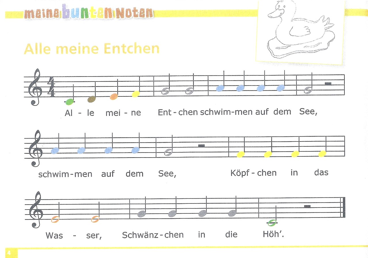 Anderes Coverbild Meine bunten Noten für Glockenspiel Band 1