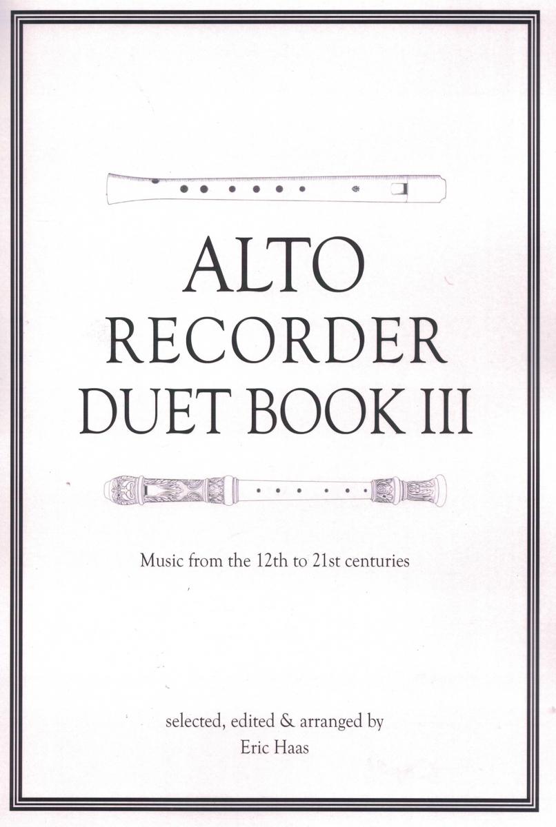 Vorderes Coverbild Alto Recorder Duet Book 3