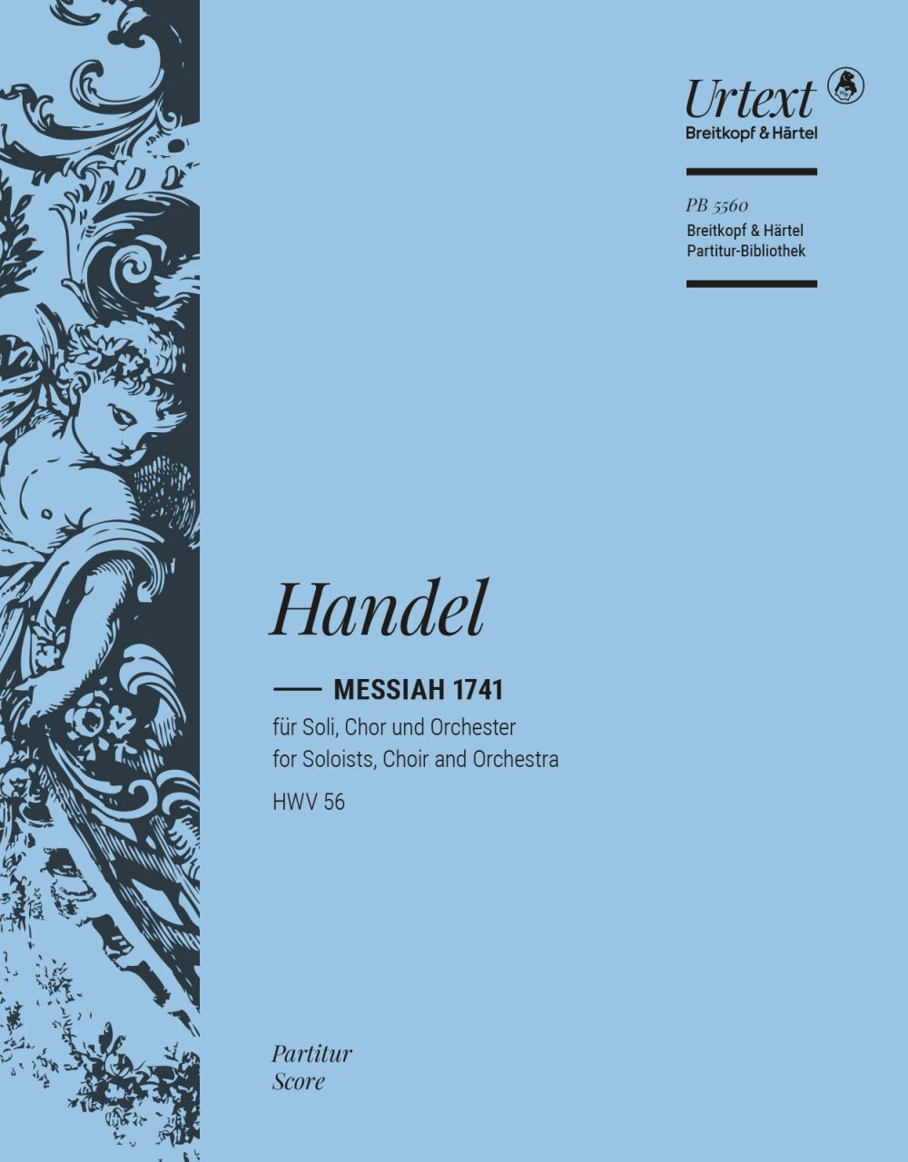 Vorderes Coverbild Messiah 1741 HWV 56
