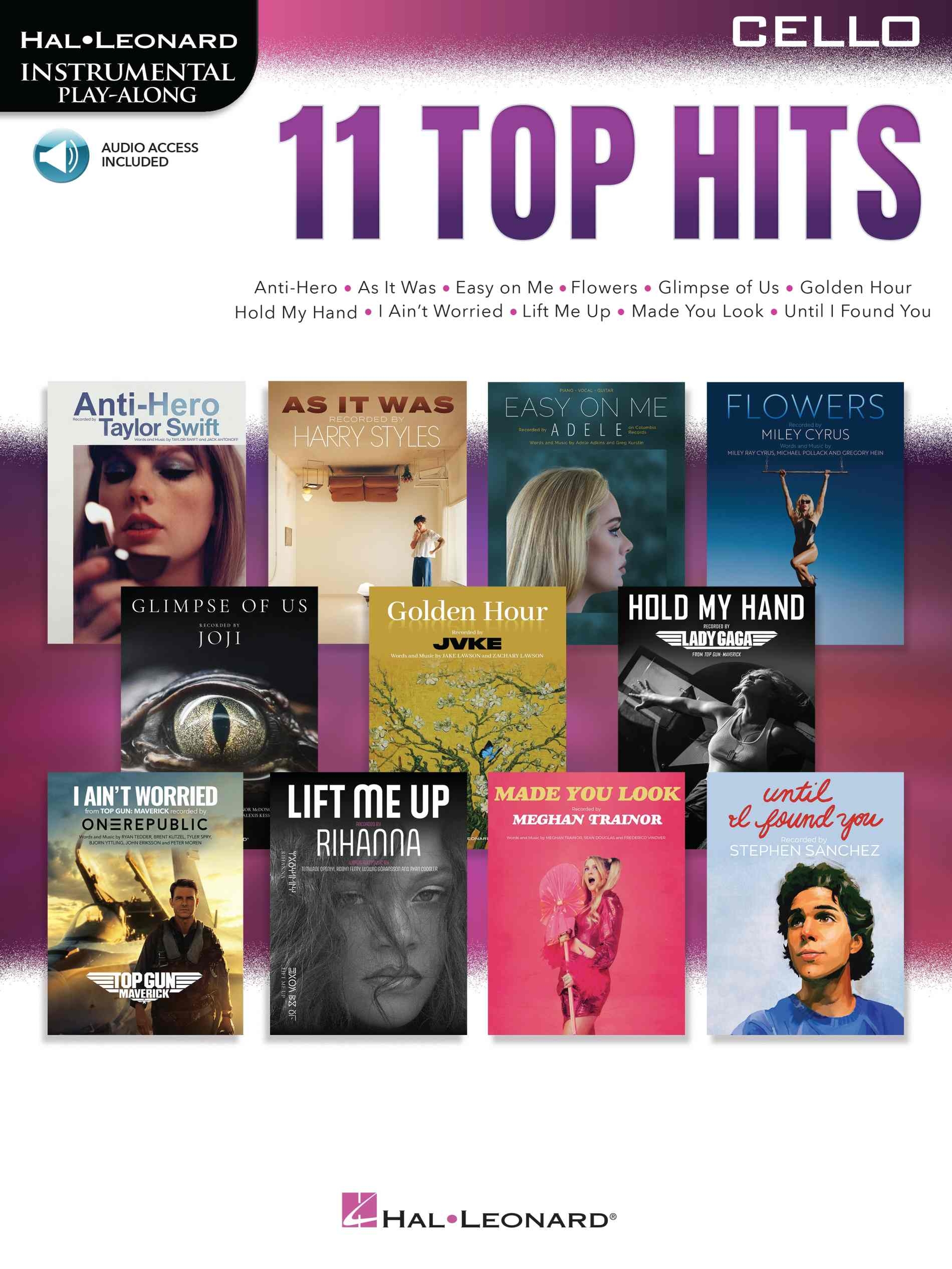 Vorderes Coverbild 11 Top Hits for Cello