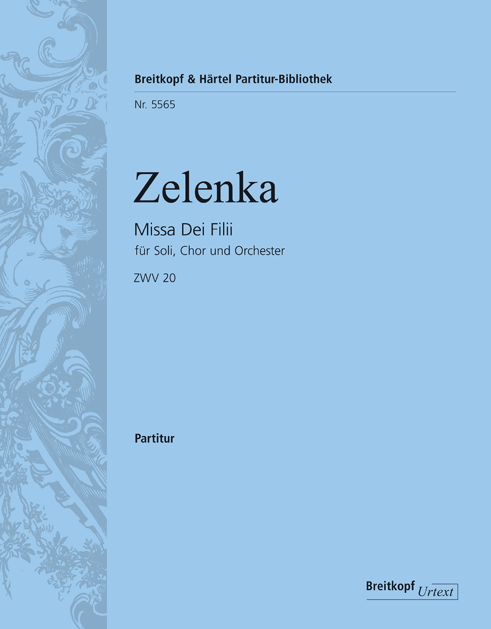 Vorderes Coverbild Missa Dei Filii ZWV 20