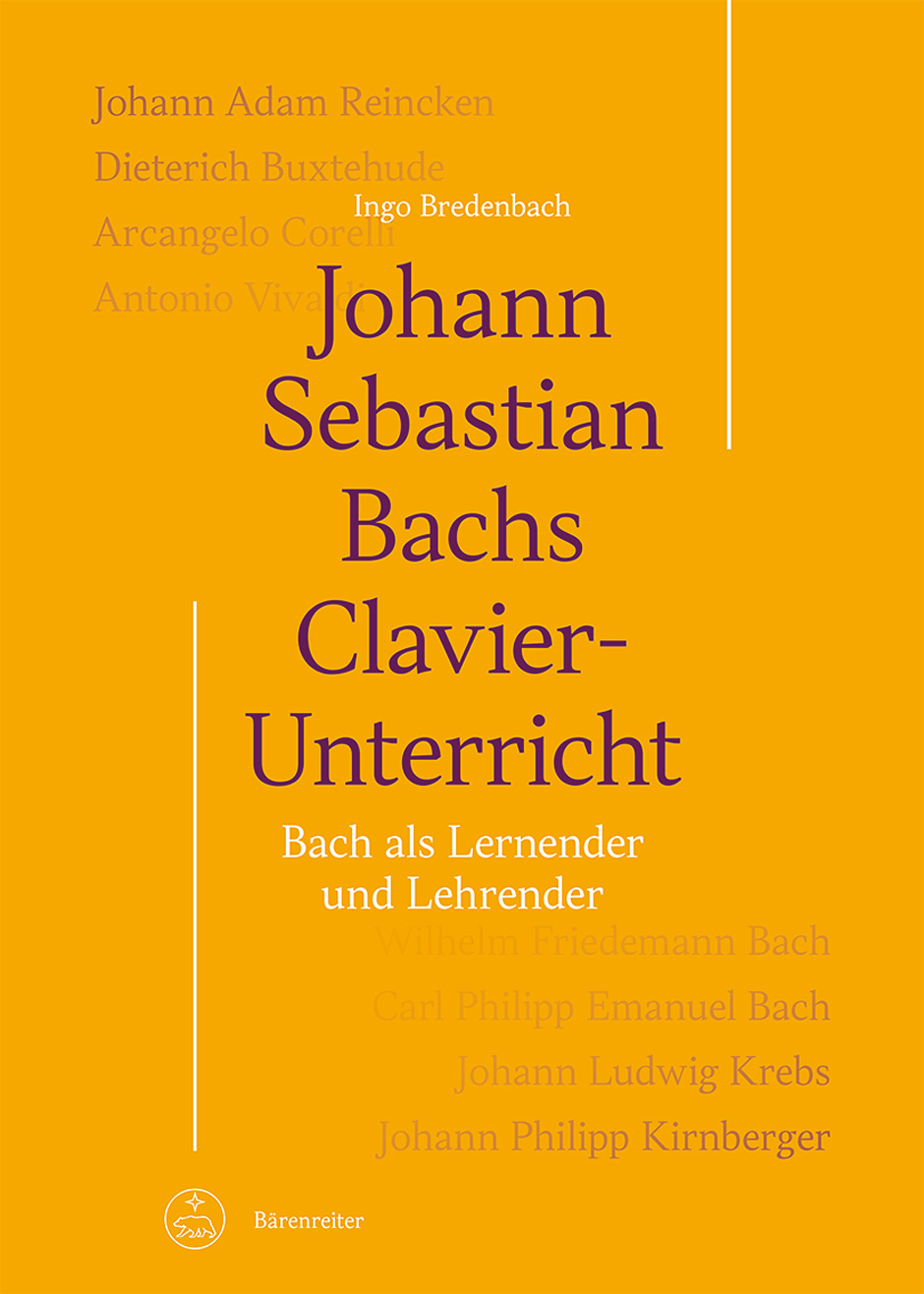 Vorderes Coverbild Johann Sebastian Bachs Clavierunterricht
