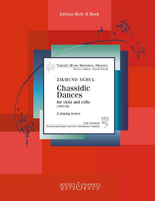 Vorderes Coverbild Zwei chassidische Tänze op. 15