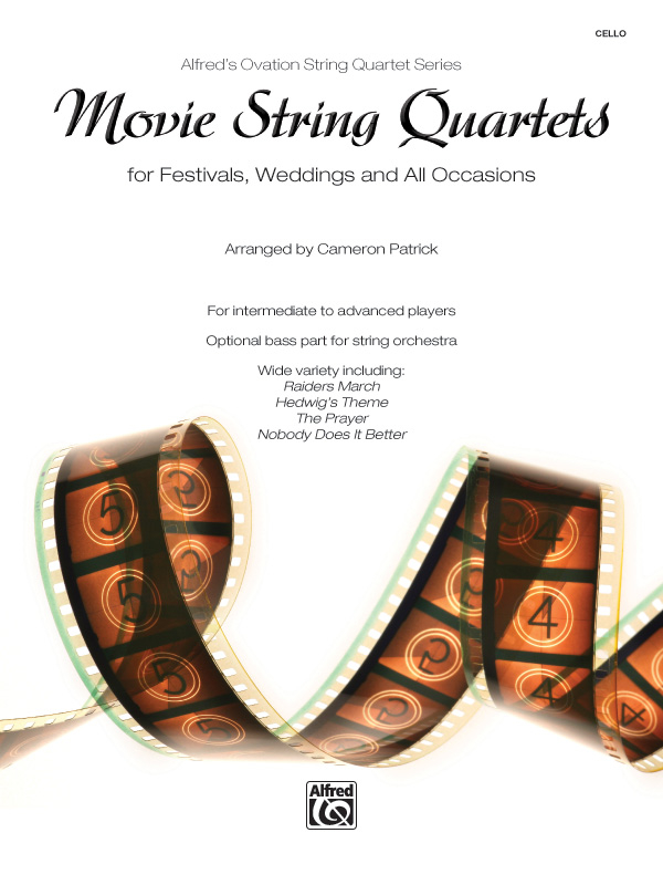 Anderes Coverbild Movie String Quartets for Festivals, Weddings, and All Occasions - Cello