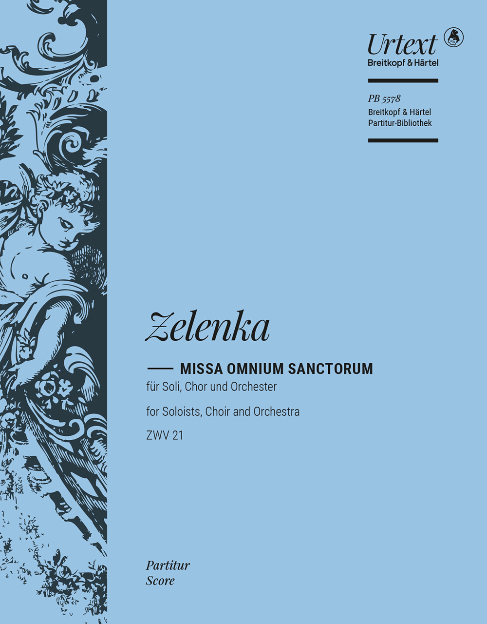 Vorderes Coverbild Missa Omnium Sanctorum a-Moll ZWV 21