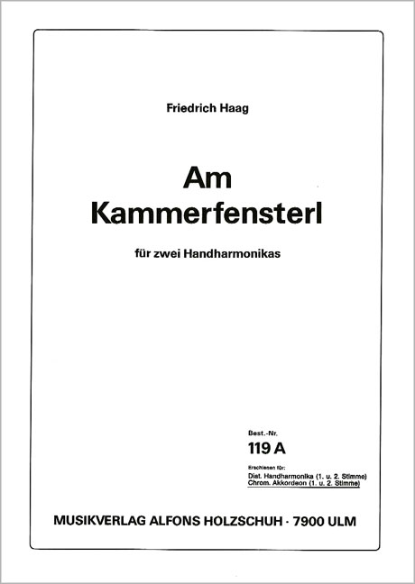 Vorderes Coverbild Am Kammerfensterl