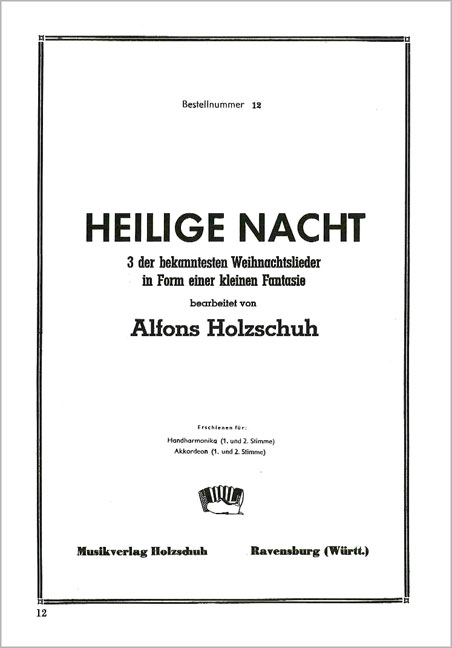Vorderes Coverbild Heilige Nacht