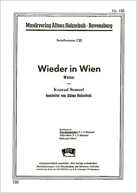 Vorderes Coverbild Wieder in Wien