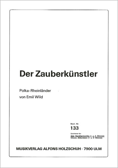 Vorderes Coverbild Der Zauberkünstler