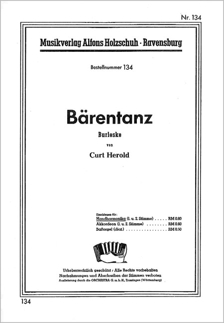 Vorderes Coverbild Bärentanz
