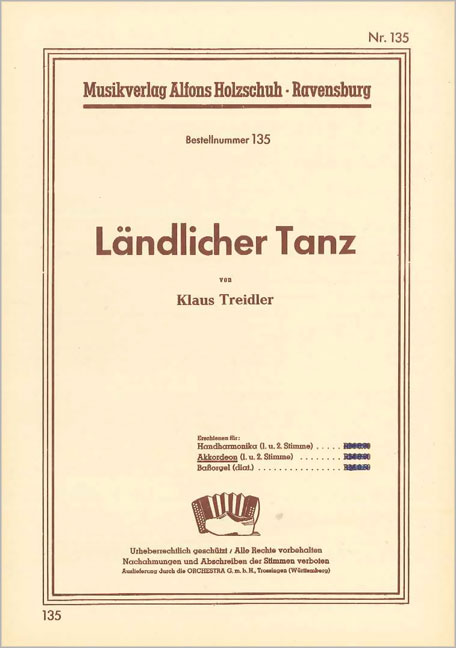 Vorderes Coverbild Ländlicher Tanz