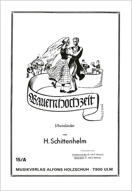 Vorderes Coverbild Bauernhochzeit