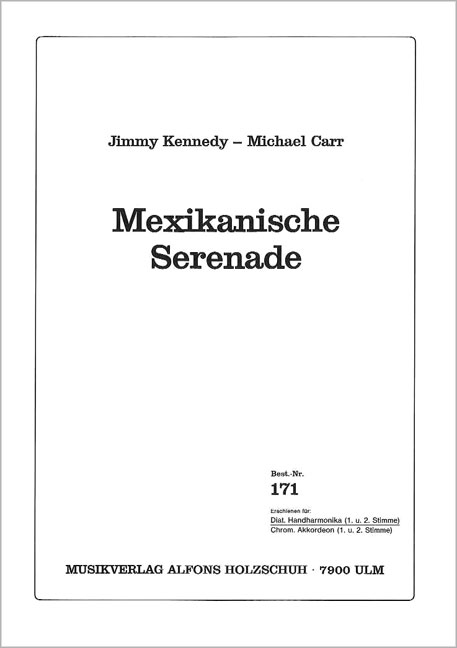 Vorderes Coverbild Mexikanische Serenade