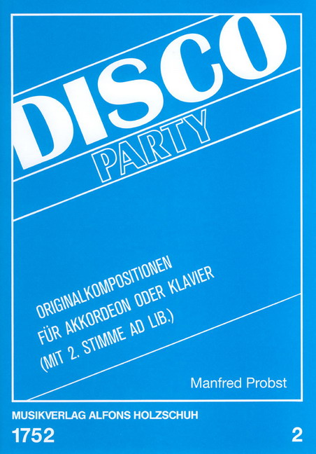 Vorderes Coverbild Disco Party 2