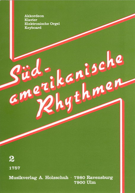 Vorderes Coverbild Suedamerikanische Rhythmen 2