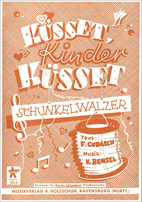 Vorderes Coverbild Küsset Kinder küsset